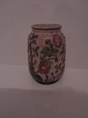 Buy Vintage, H J Wood, Indian Tree Vase, And Jug Hand Painted, Great Item • 15£