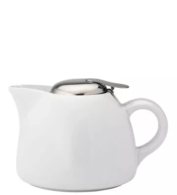 Buy Barista White Porcelain Tea Serving Teapot For Cafe Hotels 15Oz (45Cl) Pack Of 6 • 65.09£
