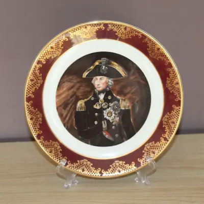 Buy Royal Falcon Ironstone 9  Display Plate - Admiral Lord Nelson • 9.95£