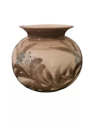 Buy Vintage Jersey Pottery Handpainted Floral Pattern 3.5  Flower Vases • 12.90£