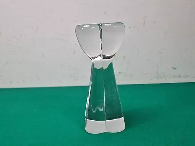 Buy Quality Vintage 17.5 Cm Baccarat Heavy Clear Glass Candlestick Made In France • 21.99£