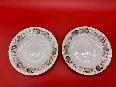Buy Creative Fine China Regency Rose 2345 Saucer Plate Set Of 2 6” Saucers • 6.22£