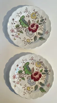 Buy Lot Of 2 - Antique BOOTHS CHINA  Stanway  6” Bread / Dessert Plate England A8056 • 27.70£