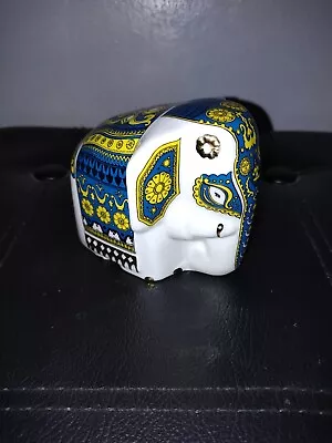 Buy Vintage Mlesna Sri Lanka Porcelain Elephant Tea Caddy  • 15£