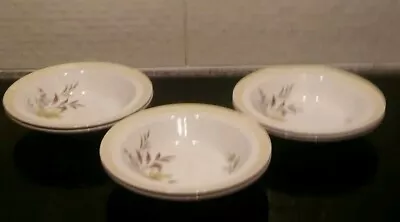 Buy Alfred Meakin Glo-White Dishes X 6. Flower Design. 6  Dia. All In VGC. Vintage. • 11£