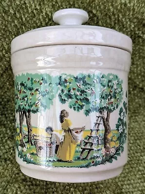 Buy Boncath Pottery Canister Pot With Lid For National Trust Dorn Williams 1981 • 4.35£