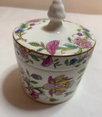 Buy Minton China Lidded Pot In The Haddon Hall Pattern 10cm In Height • 5£