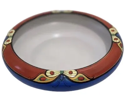 Buy Burleigh Ware Art Nouveau Antique Fruit Bowl Extremely Rare - Butterfly Design • 49.99£