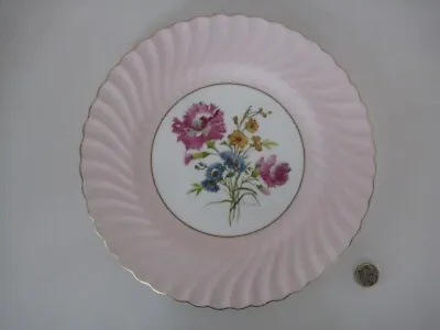 Buy Rare Minton Handpainted J. Colclough Floral Fine Bone China Large Fluted Plate • 59.99£