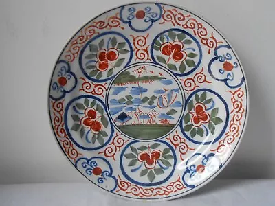Buy Antique Dutch Delft Plate. 18th/19th  Century.  Pottery.... • 82.80£