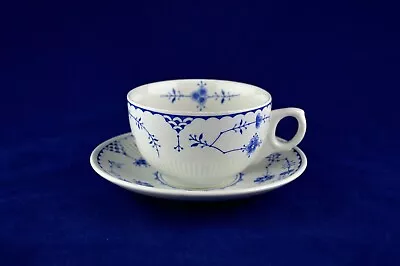 Buy Denmark Furnivals Denmark Blue & White X1  Teacup & Saucer - PERFECT • 12.50£