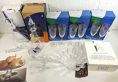Buy Collection Of Mixed Dartington Crystal Glass - Decanters / Dinning Ware  (Boxed) • 19.99£