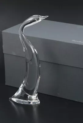 Buy Rare Large Signed Steuben Art Glass 15” Graceful Heron Swan In Box & Bag #8893 • 443.36£