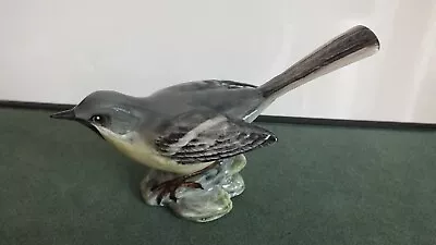 Buy Vintage Beswick Ceramic Bird Ornament / Figure - 1041 Grey Wagtail • 5.99£