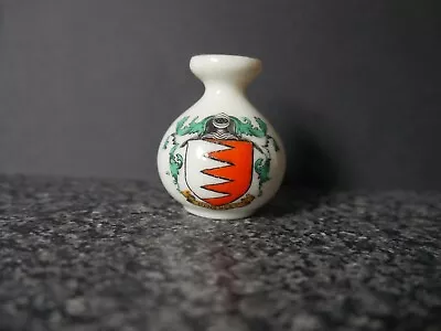 Buy CRESTED WARE   ANCIENT VASE  With A HINKLEY Crest GRAFTON CHINA • 3.50£