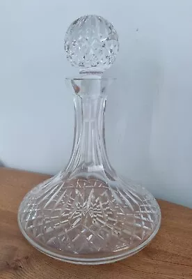 Buy Waterford Crystal Lismore Pattern Ships Decanter & Stopper • 85£