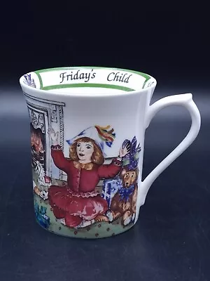 Buy Queen's China 'Birthday Week' Friday Child Mug • 13.90£