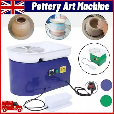 Buy Pottery Wheel Forming Machine 24CM 350W Electric Pottery Wheel Machine Clay Cera • 123.87£