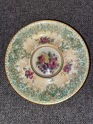 Buy Royal Worcester. C51 By Royal Worcester, China Bouillon Saucer Green. 4 1/2” • 7.55£