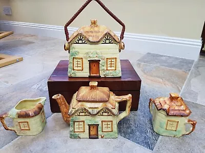 Buy Collection Of Vintage Staffordshire Cottage Ware; Keele St Pottery • 5£