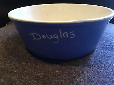 Buy Blue Devonware Pottery Bowl From Douglas. • 7£