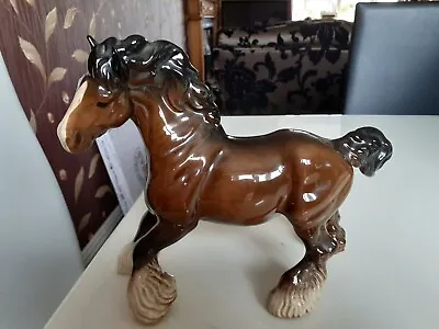 Buy Vintage Beswick Trotting Shire Horse • 15£