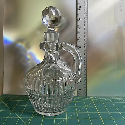 Buy Decanter * Ribbed * Lead Crystal  * With Handle • 28.55£