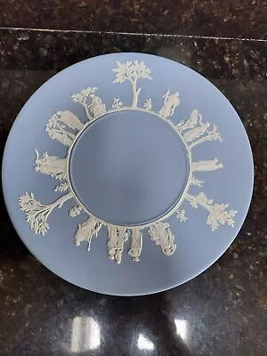 Buy Wedgewood Blue Jasperware Plate • 15£