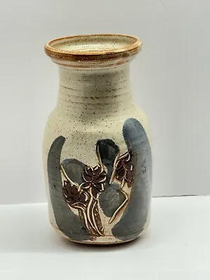 Buy Vintage Artist  Signed Stoneware Vase • 19.25£
