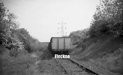 Buy 35mm Original  Negative Of Stored  Wagons On Bretby Branch .With Copyright. • 3.99£