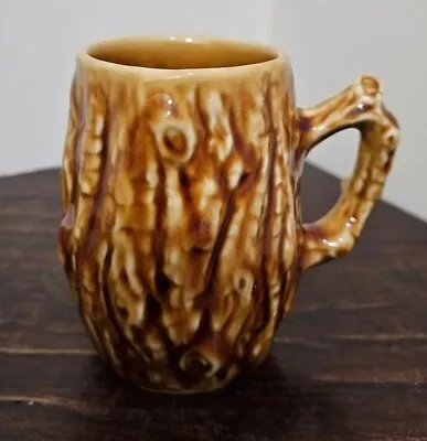 Buy Wade England Pottery Brown Tan Tree Bark Ceramic Coffee Tea Mug 1970s Novelty • 12.95£