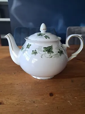Buy Duchess  Ivy  White Green Fine Bone China Teapot • 20£