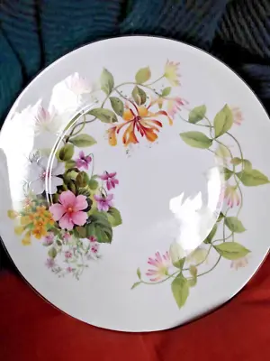 Buy Royal Grafton Country Flowers Cake Or Sandwich Serving  Plate • 9.99£