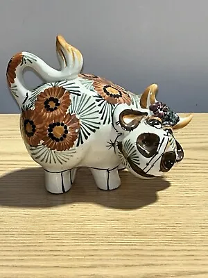 Buy Derek Fowler Studios Pottery Cow Ornament • 20£
