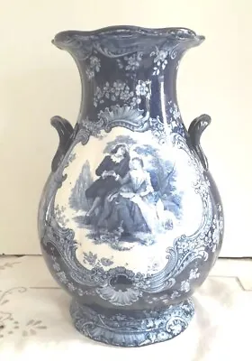 Buy Antique Keeling And Co. Losolware  Watteau  Vase C.1920s RARE • 115£