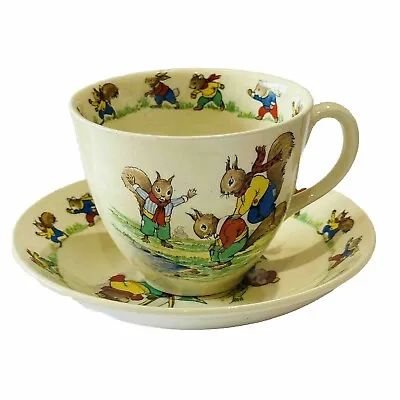 Buy Nursery Cup Saucer Jolly Jinks Ridgway Pottery 1930s • 25£