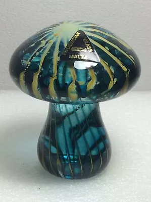 Buy Phoenician Glass Mushroom Paperweight MALTA 1970/80’s 8 Cms Tall SEE PICS • 37.50£