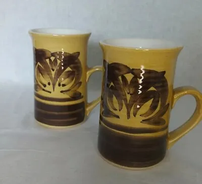 Buy Vintage Mugs  CINQUE Port Pottery  The Monastery Rye Handmade Set Of 2 • 9£
