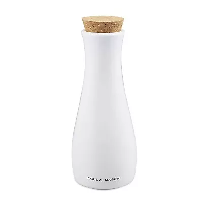 Buy Ceramic Oil Vinegar Cruet 250ml White Pourer Condiments Dispenser Cole & Mason • 7.95£