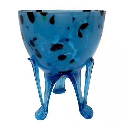 Buy Made In Czechoslovakia Vase Art Glass Strutted Tripod Tomschick Bohemian • 55.62£