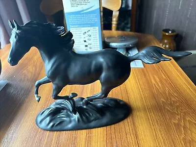 Buy Black Beauty Horse Figurine By The Franklin Mint • 38£