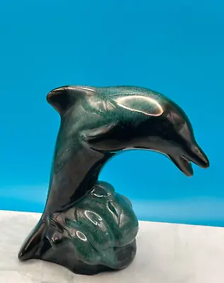 Buy Vintage Canadian Blue Mountain Pottery BMP Jumping Dolphin Figurine • 8.61£