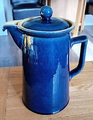 Buy Vintage Cottage Blue Bourne Denby Coffee Pot • 17.75£