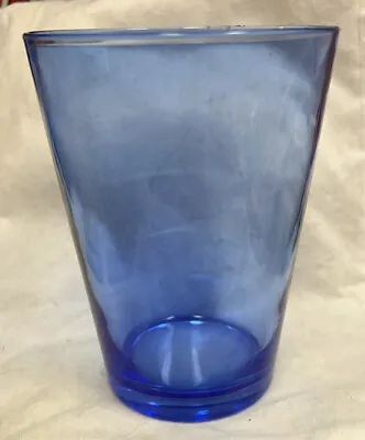 Buy 5”Vintage Studio Art Glassware Cobalt Blue Hand Blown Glasses Tumbler • 6.64£