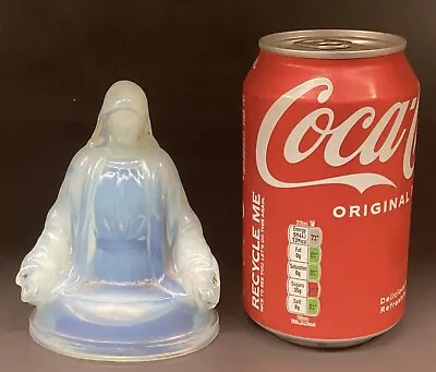 Buy Sabino Opalescent Glass Sitting Madonna/Mary Signed & With Label LARGE • 140£