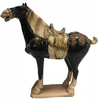 Buy Horse Figurine Sculpture Earthenware Large Decorative Pottery 38cm Tall • 39.99£