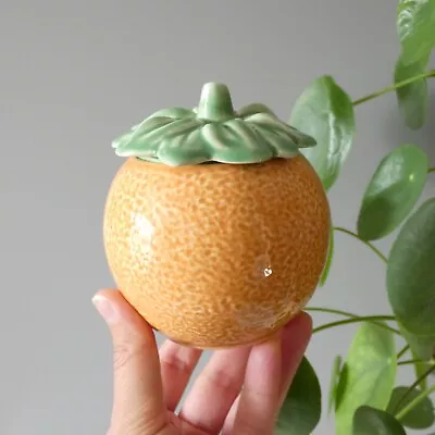 Buy Vintage Sylvac Pottery Orange Marmalade Fruit Preserve Jam Lidded Pot Jar 582 • 12.99£