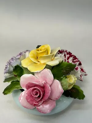 Buy Royal Adderley Bone China Floral 3D Flowers Colourful Ornament Decor 3.5  #LH • 4.28£