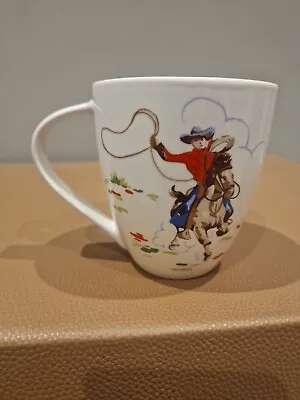 Buy Cath Kidston Cowboy Large Coffee / Tea Mug Exclusively By Queens Fine China • 14.99£