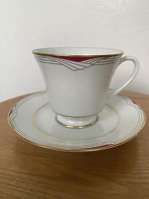 Buy R C Noritake Bone China Tea Cup & Saucer. Equator Design Art Deco • 10£